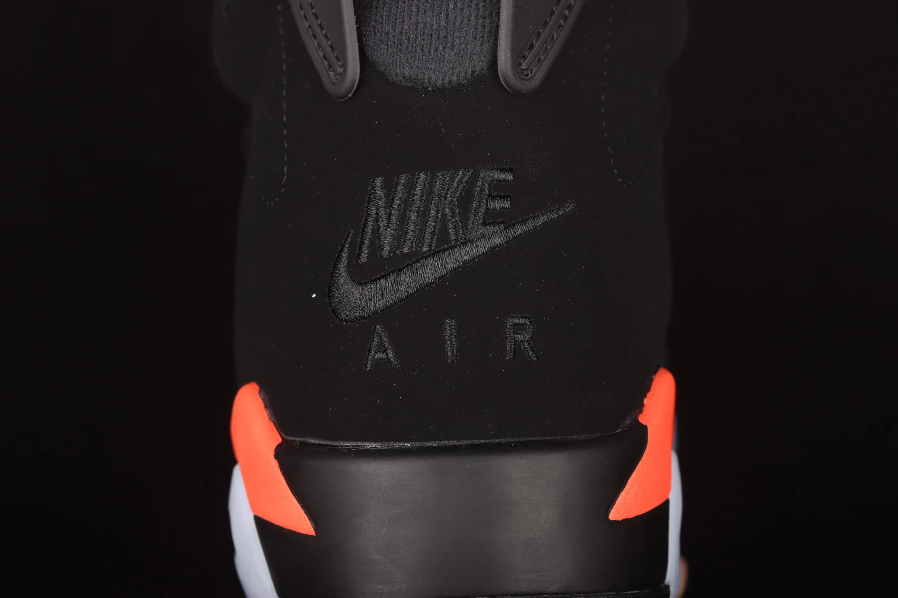 All categories Air Jordan Jordan series basketball shoes Air Jordan 6 G version Air Jordan 6 Infrared AJ6 black red Joe 6 black infrared 3M reflective basketball men's shoes 384664-060